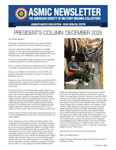 ASMIC Newsletter January-March 2026